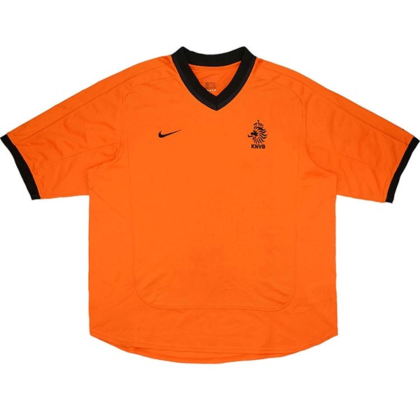 Thailandia Maglia Paesi Bassi 1ª Retro 2000 Arancione